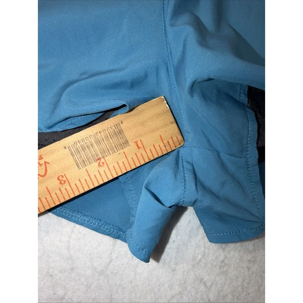 Fabletics‎ Women's Lined Running Shorts Blue Athletic Workout Gym Size L Approx